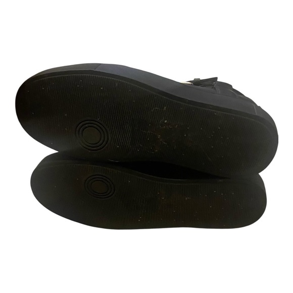 Emme Parsons Ernest Platform Fishermans Sandal in Black Nappa Leather Sz 38 - Picture 6 of 8